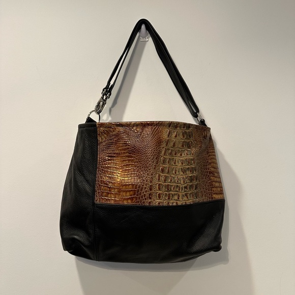 Bamzi Bags Leather Shoulder Handbag - Picture 2 of 6